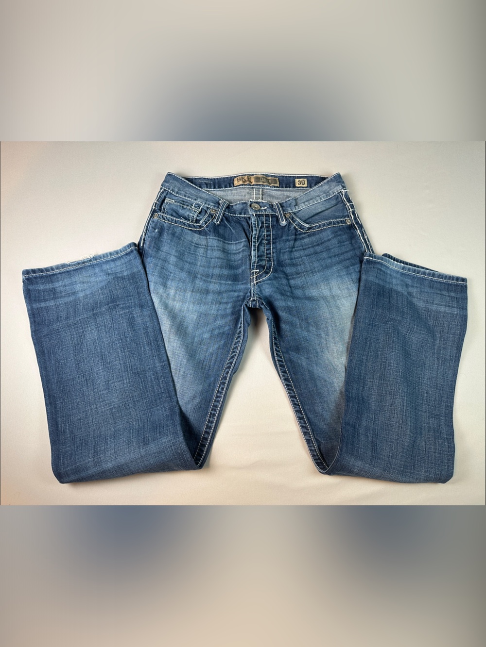 BKE Carter Boot Cut Jeans Size 30 Button Fly 30x31